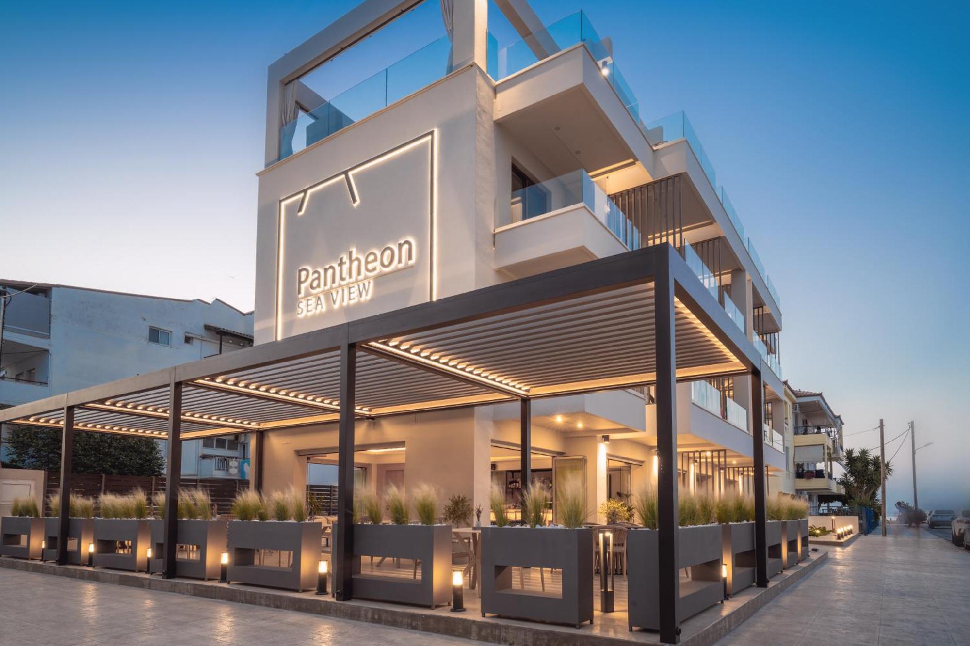 Aparthotel Pantheon Sea View Nei Pori Zewnętrze zdjęcie