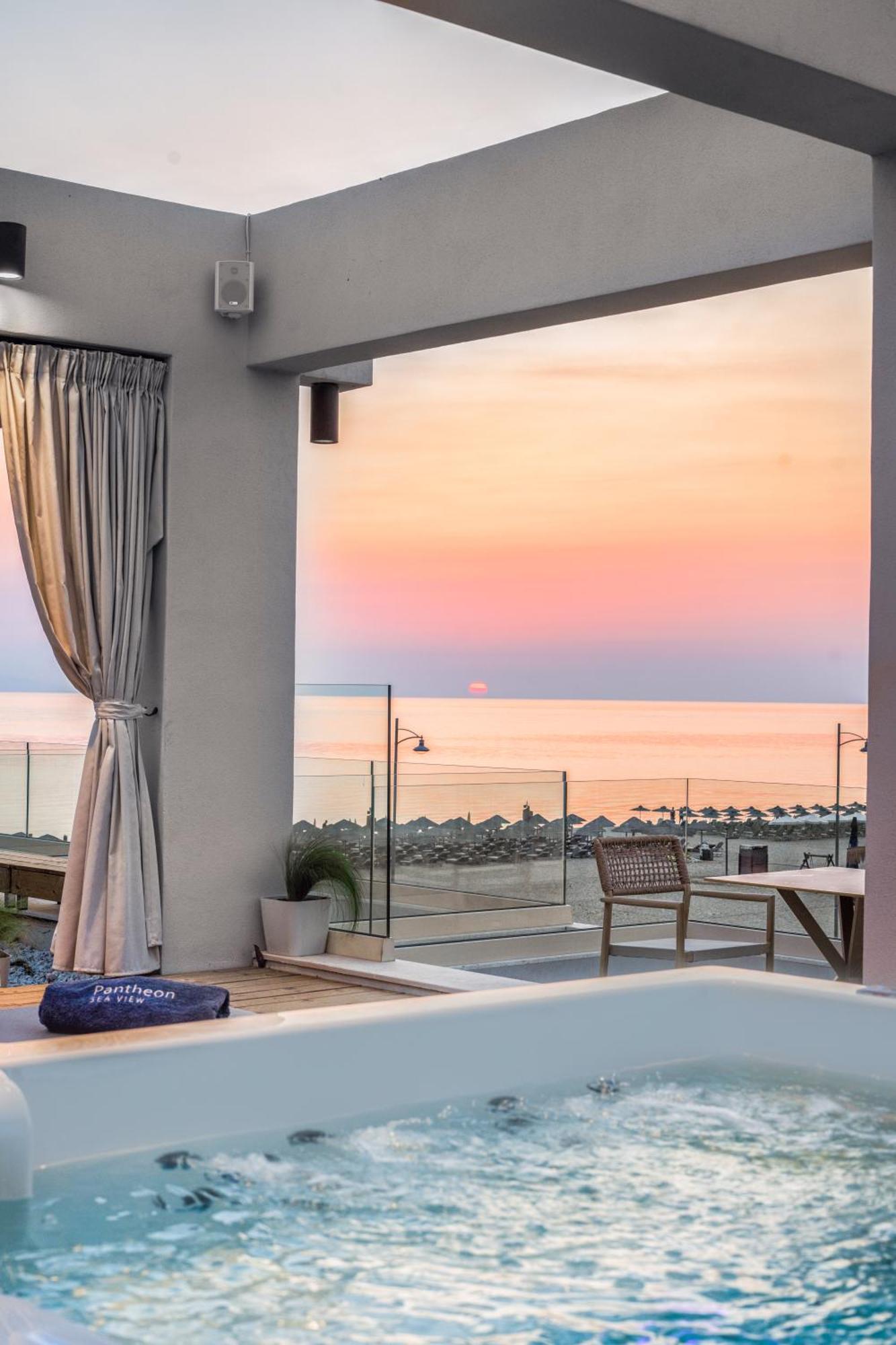Aparthotel Pantheon Sea View Nei Pori Zewnętrze zdjęcie