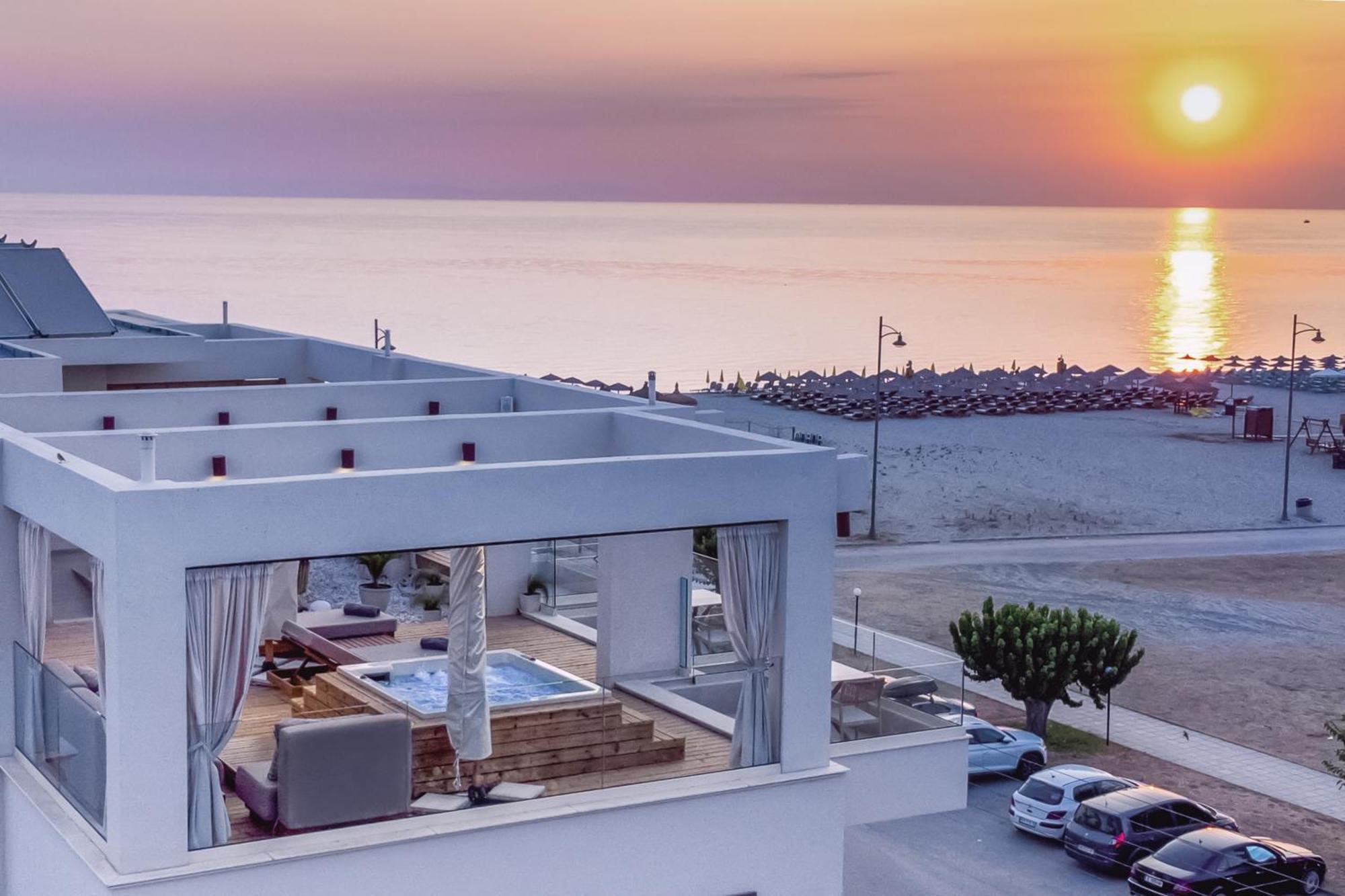 Aparthotel Pantheon Sea View Nei Pori Zewnętrze zdjęcie