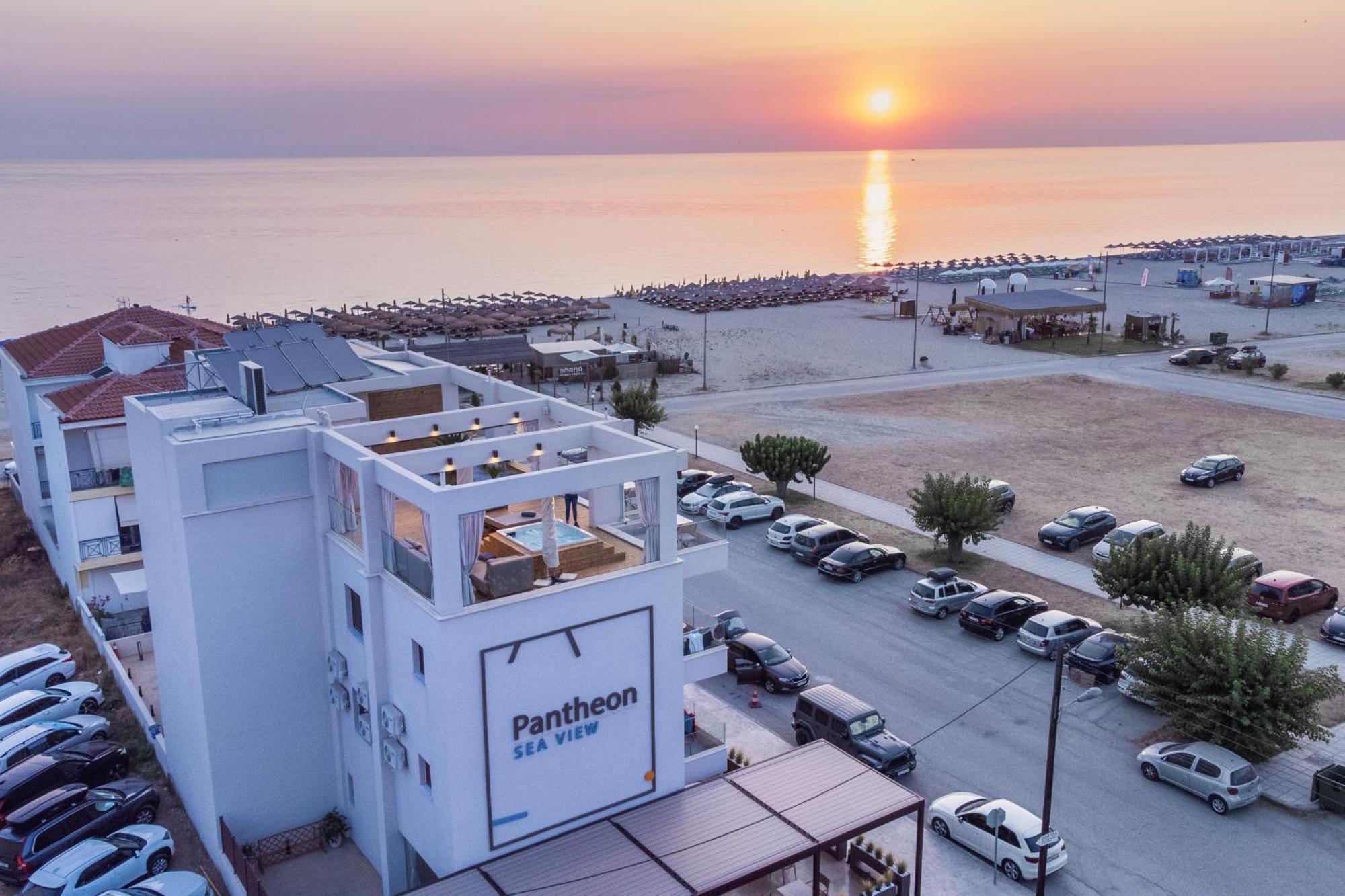 Aparthotel Pantheon Sea View Nei Pori Zewnętrze zdjęcie